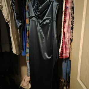 Lovely Day Midnight Blue Maxi Dress